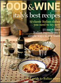 Food & Wine Magazine, Sept. 2007